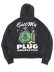 画像1: 【送料無料】MARKET CALL MY PLUG HOODIE WASHED BLACK (1)