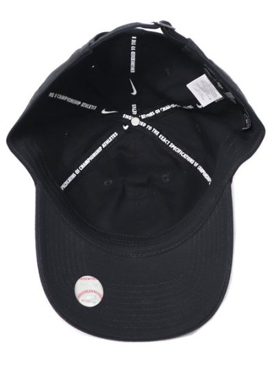 画像5: NIKE CLUB UNSTRUCTURED ORGANIC COTTON CAP WHITE SOX BLACK