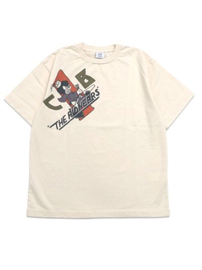 画像1: 【送料無料】AVIREX ARCHIVE PRINT TEE NATURAL