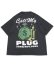 画像1: MARKET CALL MY PLUG TEE  WASHED BLACK (1)