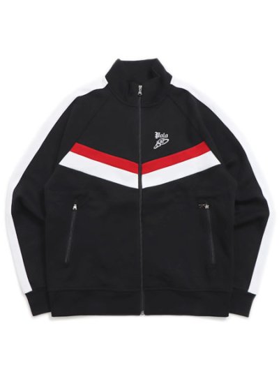画像1: 【送料無料】POLO RALPH LAUREN WING FOOT DOUBLE-KNIT TRACK JACKET POLO BLACK