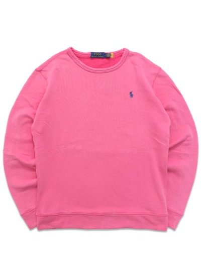 画像1: 【送料無料】POLO RALPH LAUREN ISLAND LOOPBACK SWEATSHIRT DESERT PINK