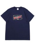 WHIMSY SOCKS BRAINS TEE NAVY