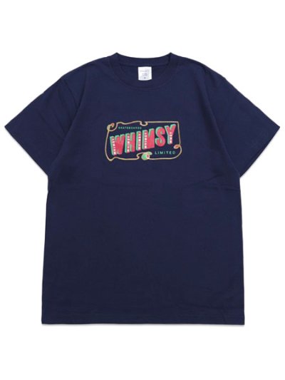 画像1: WHIMSY SOCKS BRAINS TEE NAVY