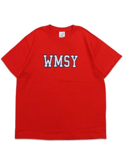 画像1: WHIMSY SOCKS COLLEGE TEE RED