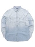 【送料無料】POLO RALPH LAUREN REPAIR CHAMBRAY SHIRT MEDIUM INDIGO