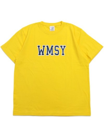 画像1: WHIMSY SOCKS COLLEGE TEE YELLOW