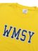 画像3: WHIMSY SOCKS COLLEGE TEE YELLOW (3)