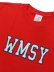 画像3: WHIMSY SOCKS COLLEGE TEE RED (3)