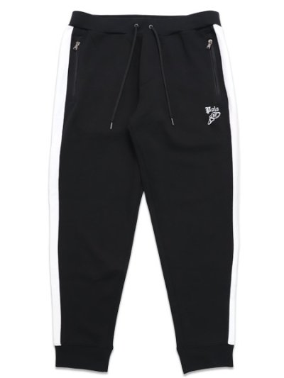 画像1: 【送料無料】POLO RALPH LAUREN WING FOOT DOUBLE-KNIT JOGGER PANT POLO BLACK