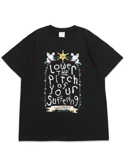 画像1: WHIMSY SOCKS ANGEL TEE BLACK