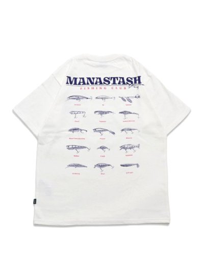 画像1: MANASTASH HEMP TEE LURE WHITE