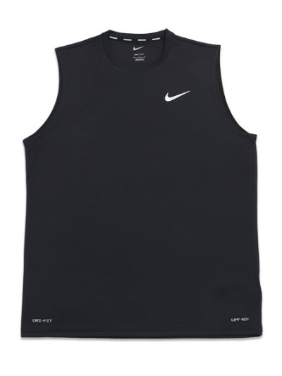 画像1: NIKE SOLID N/S HYDRO GUARD BLACK