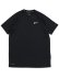 画像1: NIKE SOLID S/S HYDRO GUARD BLACK (1)