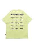 MANASTASH HEMP TEE LURE LIME