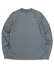 画像1: NIKE DF TEE STD L/S FLEX-SMOKE GREY/BLACK (1)