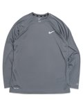NIKE SOLID L/S HYDRO GUARD COOL GREY