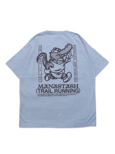 画像1: MANASTASH CiTee CROCODILE LT BLUE