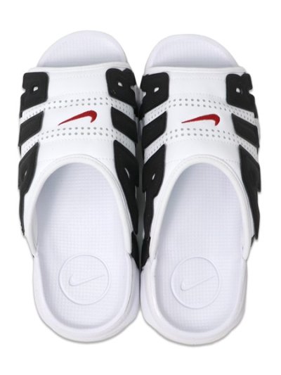 画像6: 【送料無料】NIKE AIR MORE UPTEMPO SLIDE WHITE/VARSITY RED/BLACK