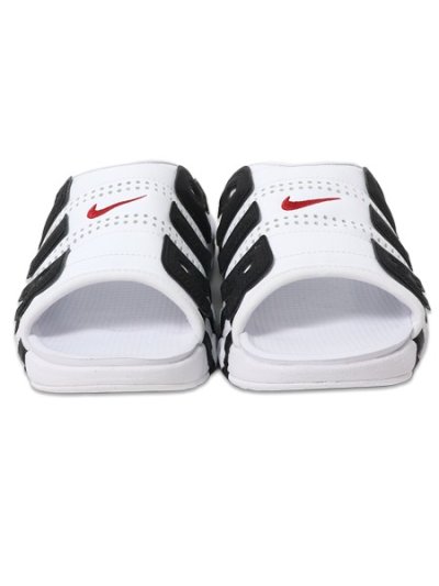画像3: 【送料無料】NIKE AIR MORE UPTEMPO SLIDE WHITE/VARSITY RED/BLACK