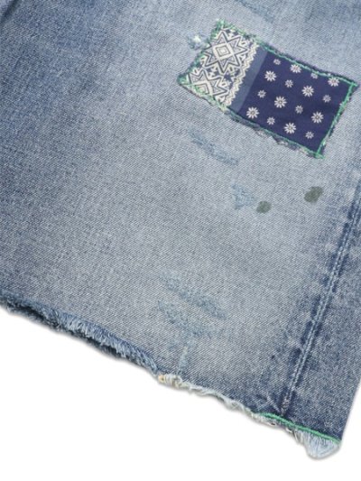 画像8: 【SALE】POLO RALPH LAUREN VINTAGE CLASSIC JUNEGRASS PATCHWORK DENIM SHORTS