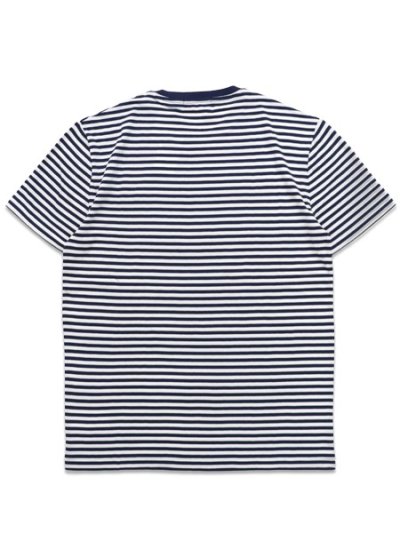 画像2: 【送料無料】POLO RALPH LAUREN CUSTOM SLIM STRIPED TEE NEWPORT NAVY/WHITE