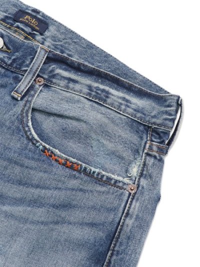 画像3: 【SALE】POLO RALPH LAUREN VINTAGE CLASSIC JUNEGRASS PATCHWORK DENIM SHORTS