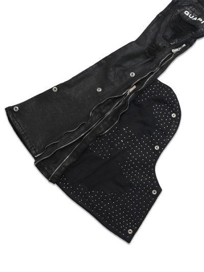 画像8: 【送料無料】GUAPI BLACK COFFIN ARC WAXED DENIM