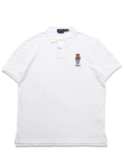 画像1: 【SALE】【送料無料】POLO RALPH LAUREN SUMMER BEAR MESH POLO SHIRT