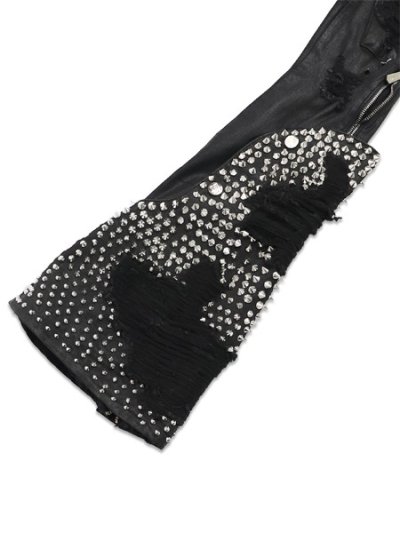 画像7: 【送料無料】GUAPI BLACK COFFIN ARC WAXED DENIM