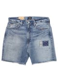 【SALE】POLO RALPH LAUREN VINTAGE CLASSIC JUNEGRASS PATCHWORK DENIM SHORTS