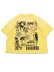 画像1: 【送料無料】STOLEN ARTS SAINTS & SINNERS YELLOW RHINESTONE TEE (1)