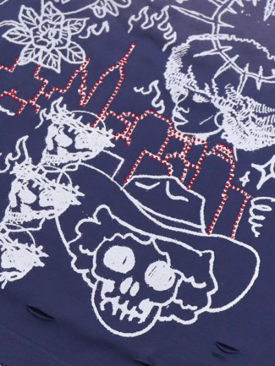 画像5: 【送料無料】STOLEN ARTS ETERNAL VICE RHINESTONE TEE