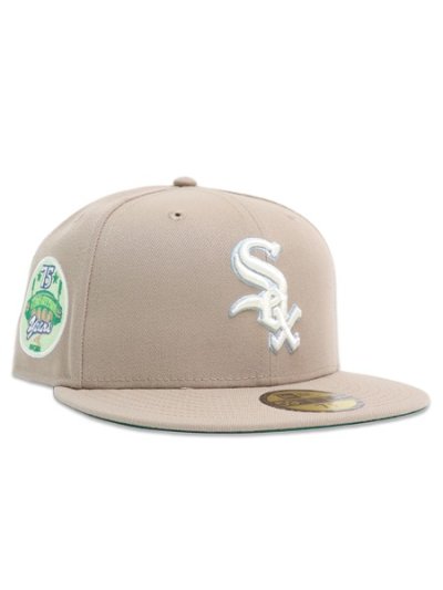 画像1: NEW ERA 59FIFTY SPRING BREEZE WHITE SOX ASH BROWN