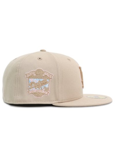 画像4: NEW ERA 59FIFTY SPRING BREEZE DODGERS NEW BEIGE