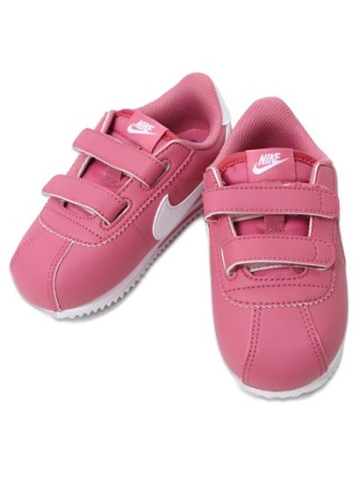 画像5: 【KIDS】NIKE CORTEZ LEATHER TD PEONY/WHITE