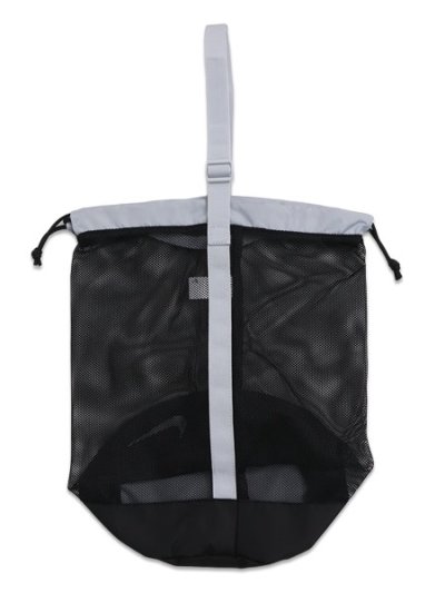 画像2: NIKE MESH SHOULDER POOL BAG BLACK