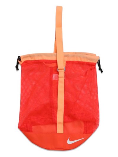 画像1: NIKE MESH SHOULDER POOL BAG RED