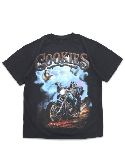 画像1: COOKIES CLOTHING CHOPPER CITY TEE BLACK