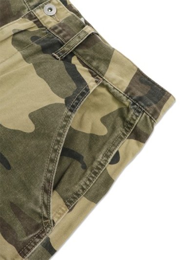 画像4: 【送料無料】INTERBREED CROPPED CAMOUFLAGE SHORTS WOODLAND CAMO