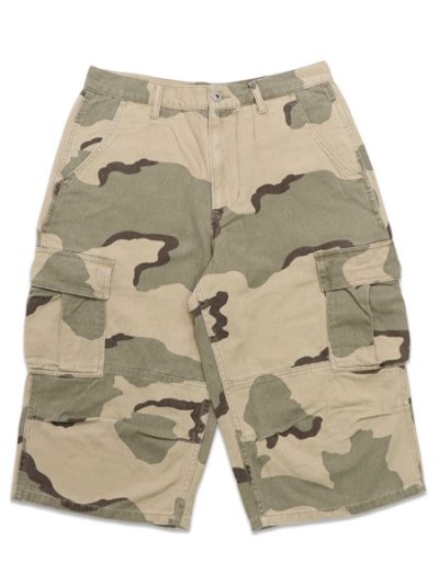 画像1: 【送料無料】INTERBREED CROPPED CAMOUFLAGE SHORTS DESERT CAMO