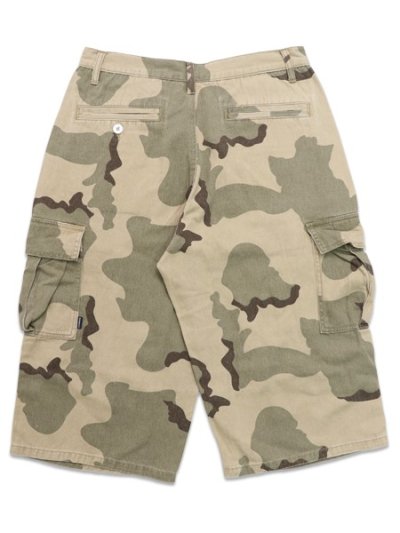 画像2: 【送料無料】INTERBREED CROPPED CAMOUFLAGE SHORTS DESERT CAMO