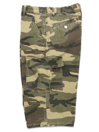 画像3: 【送料無料】INTERBREED CROPPED CAMOUFLAGE SHORTS WOODLAND CAMO