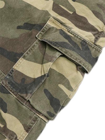 画像7: 【送料無料】INTERBREED CROPPED CAMOUFLAGE SHORTS WOODLAND CAMO