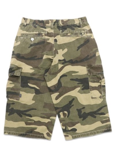 画像2: 【送料無料】INTERBREED CROPPED CAMOUFLAGE SHORTS WOODLAND CAMO