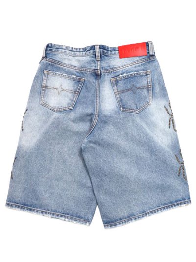画像2: 【送料無料】BLDG4 PANTHEON DENIM SHORT