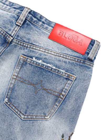 画像5: 【送料無料】BLDG4 PANTHEON DENIM SHORT