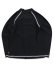 画像2: 【KIDS】NIKE TODDLER BOYS ZIP RASH GUARD BLACK (2)