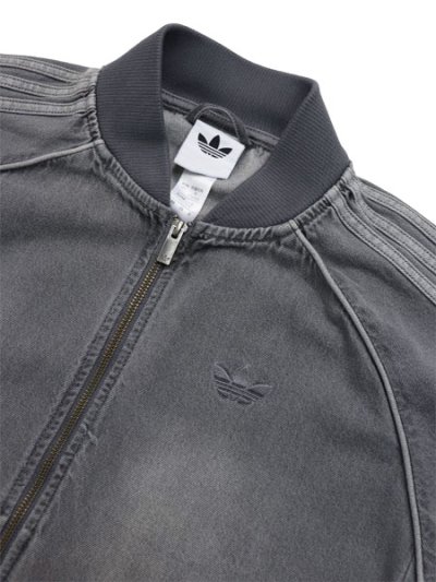 画像3: 【送料無料】ADIDAS LOOSE SST DENIM BLACK WASH JACKET-LT DENIM