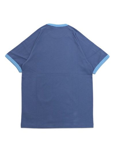 画像2: ADIDAS 3-STRIPES TEE-CREW BLUE/LIGHT BLUE/WHITE